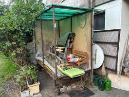 Postwagen, Kaninchenstall, Voliere, Gartenhaus, Unterstand..