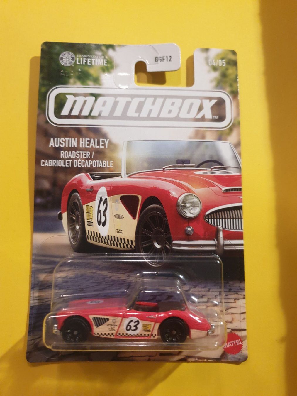 Matchbox Modellini d'auto: Matchbox AUSTIN HEALEY ROADSTER – Nuovo e nell'imballaggio originale da Oftringen venduto da Rotor 2