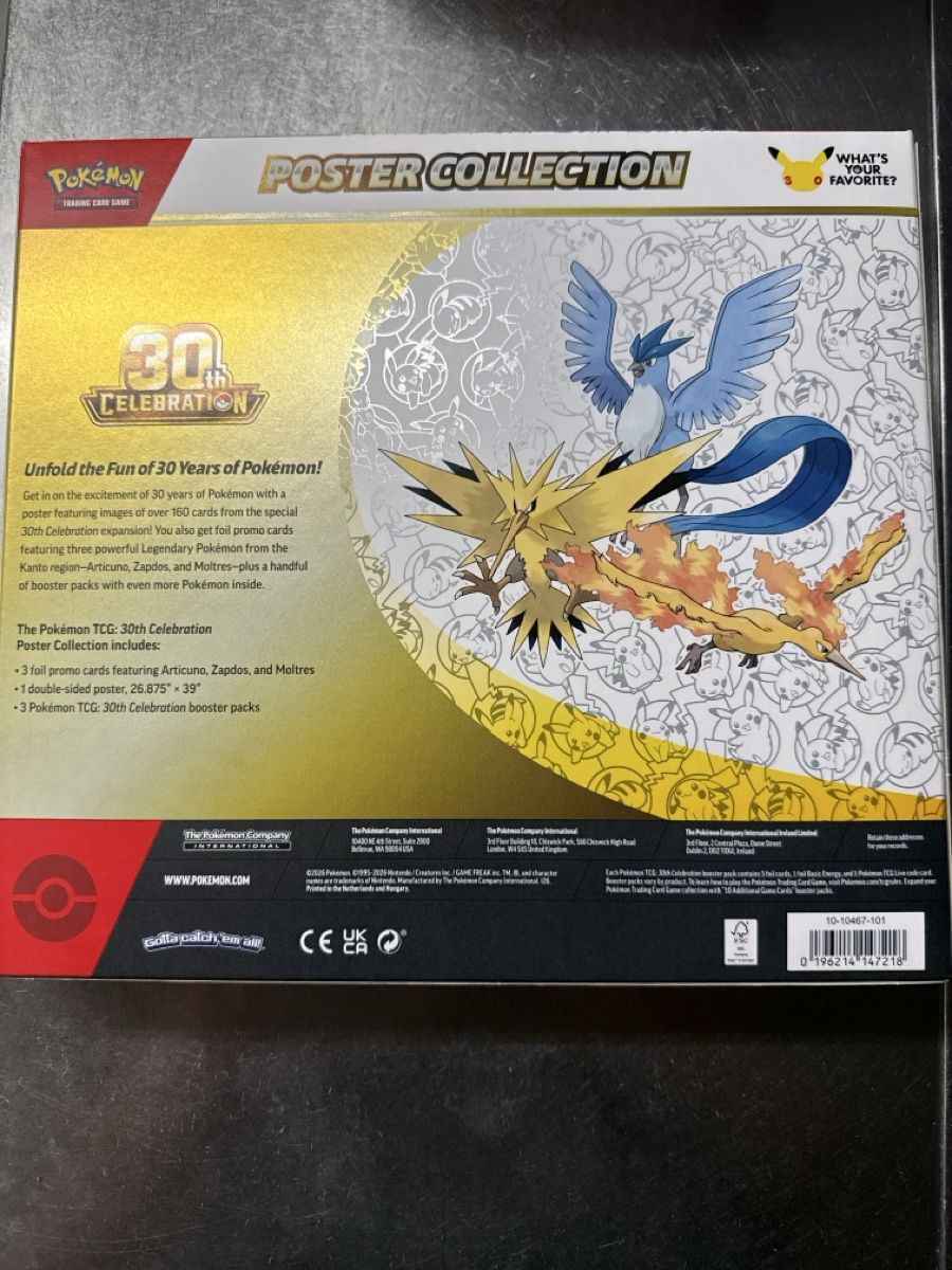 Pokémon Sammelbilder & Trading cards: Coffret Poster Pokemon 30 ans  – Neu und originalverpackt aus Petit-Lancy von oli_dhw6 1