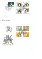 FDC - Enveloppes 1er jour - Pro Juventute - Lot 37