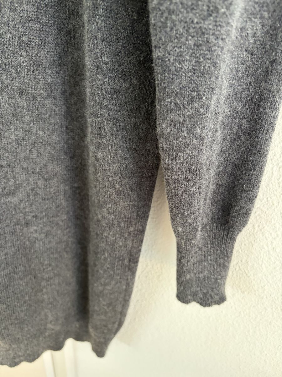 FTC Giacche: FTC Cashmere Longjacke mit Fransen dunkelgrau – Nuovo (secondo la descrizione) da Luzern venduto da Chiara.Studer.9 6
