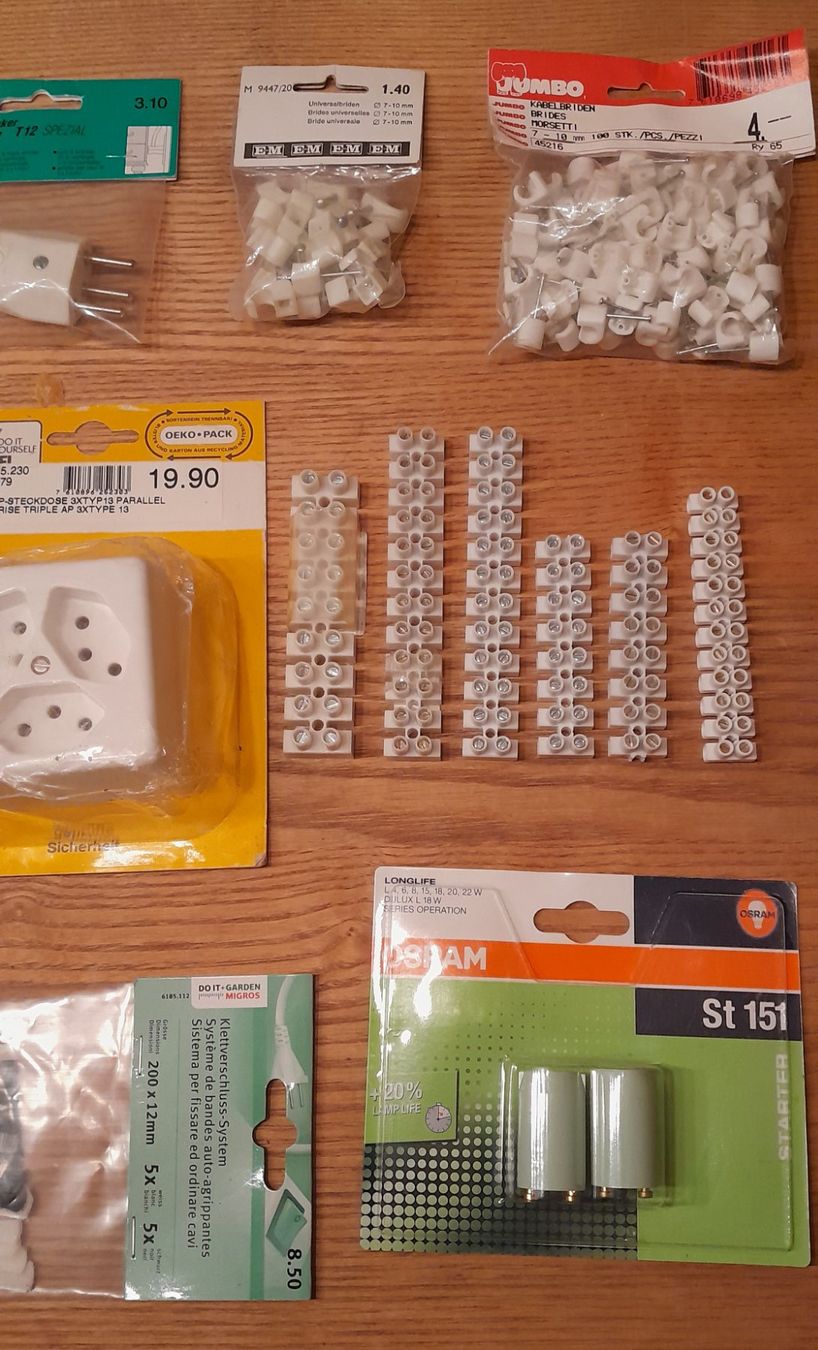 Componenti elettronici: EW Div. Elektrozubehör – Usato da Adlikon b. Andelfingen venduto da Kraemse 1