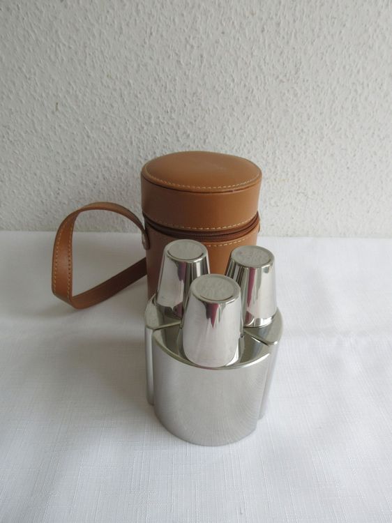 3-teiliges Flaschen Set im Lederetui (Neu (gemäss Beschreibung)) in ...