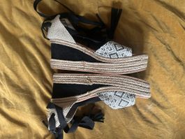 Priscilla Welther, Keil Sandalen, Gr. 40