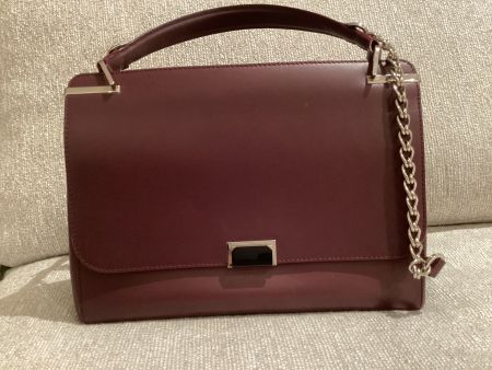 Cartier Jeanne Toussaint Women's Leather Handbag Bordeaux