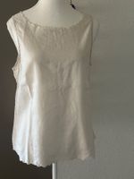 Ärmelloses Shirt Damen beige