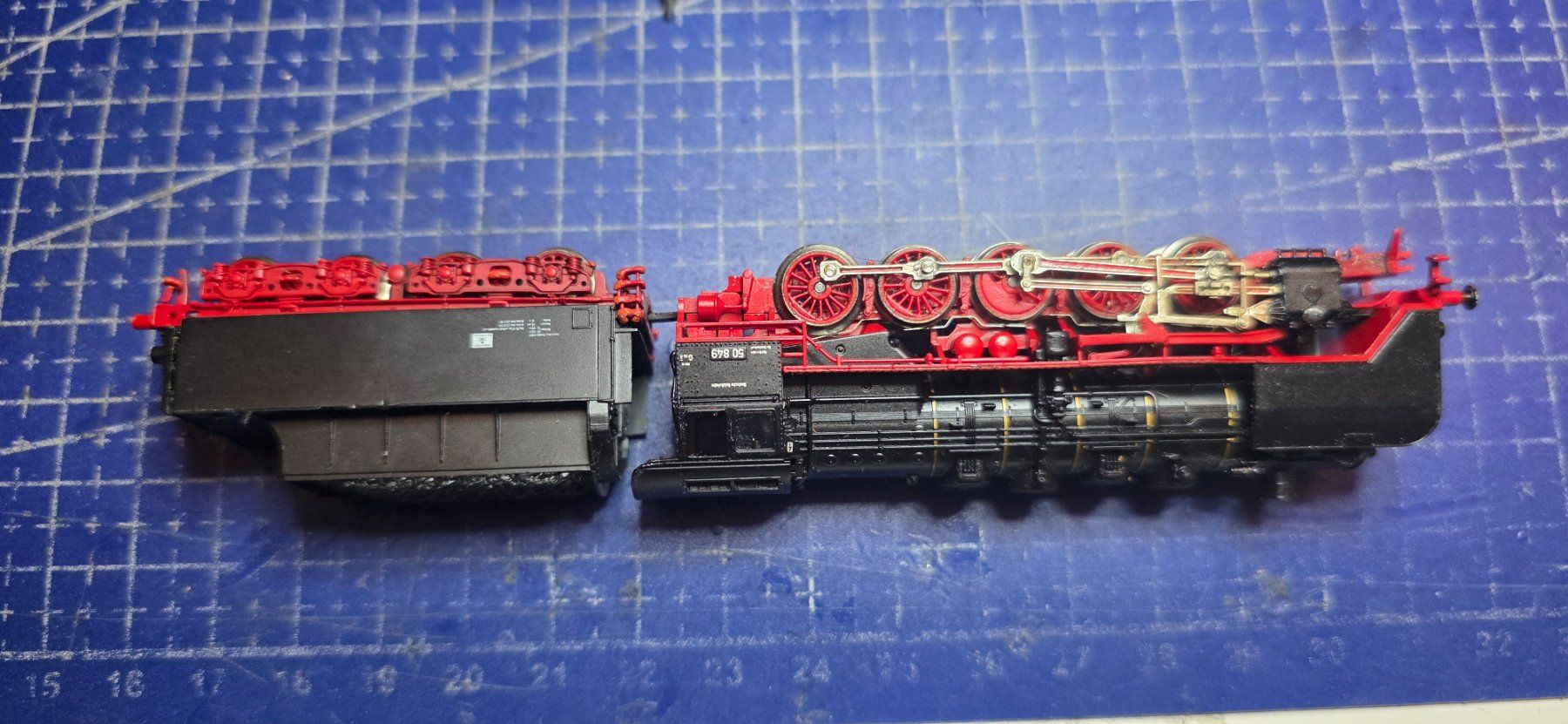Fleischmann Modellini di ferrovie: Fleischmann DB 50 849 Spur N dummy – Usato da Hochfelden venduto da Danizh0 2