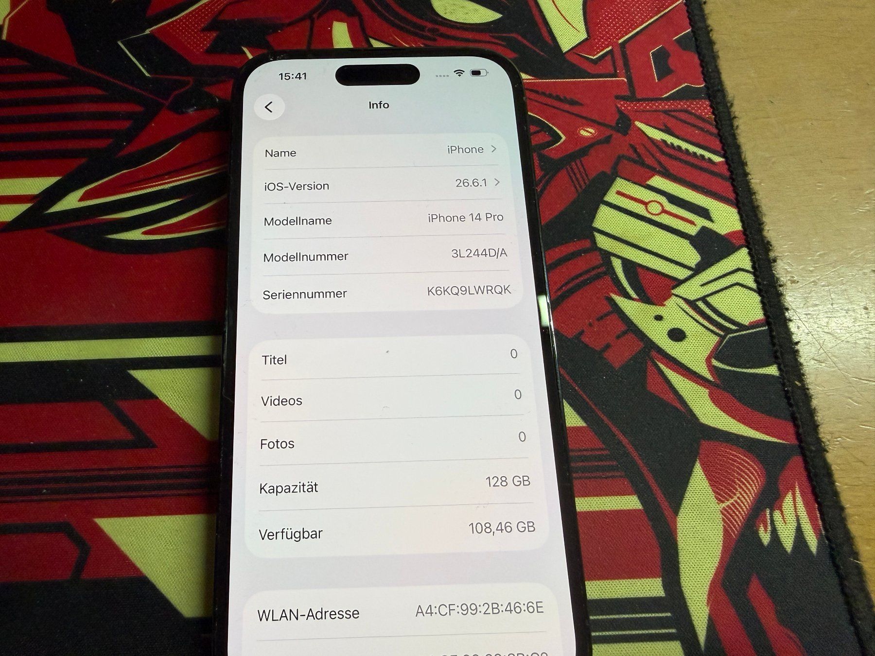 Apple Handys / Smartphones: Iphone 14 Pro 128Gb#113 – Gebraucht aus Au SG von bah_6f5w 5