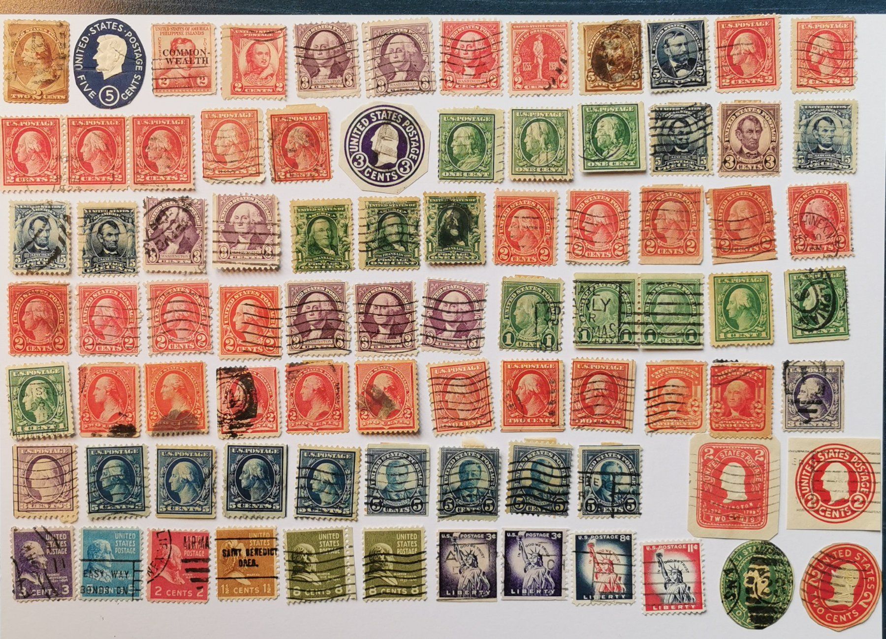 Alle Briefmarken: USA – Gebraucht aus Aadorf von Chnorli-Furz