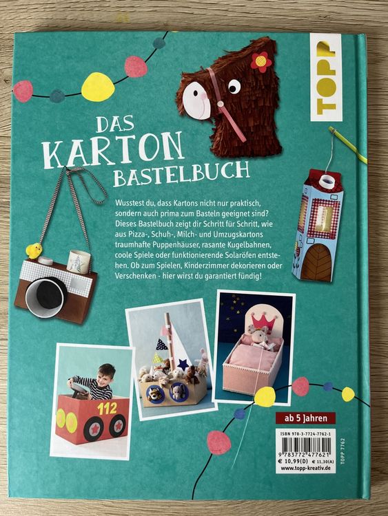 Das Karton Bastelbuch von TOPP, neu (Neu und originalverpackt) in