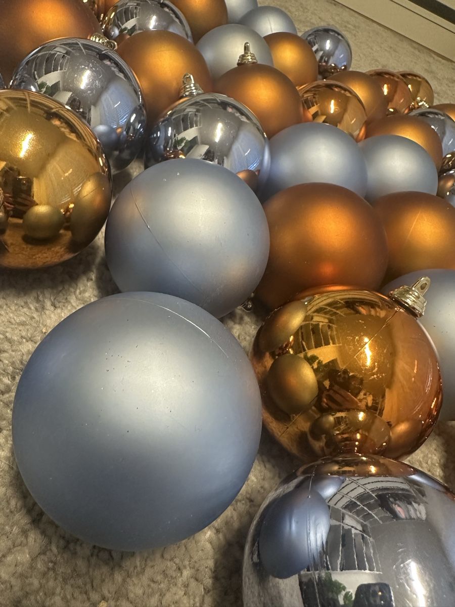 Tutte le decorazioni: 52x Weihnachtskugeln Bronze & Blau - Grosses Set! – Usato da Wangen SZ venduto da Jaay_Sky