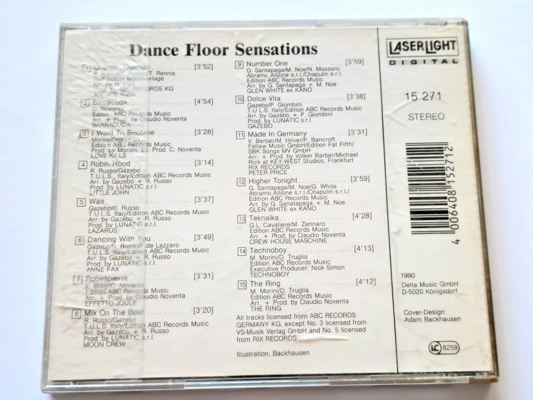 CDs: CD Dance Floor Sensations – D'occasion à Pully par bro_n52j 2