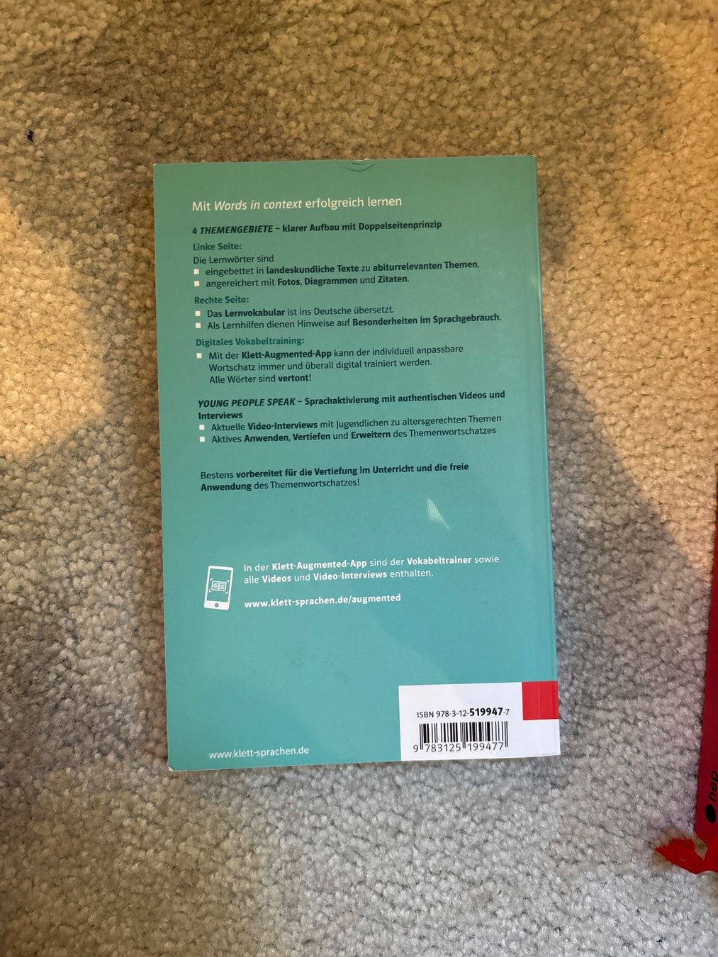 Libri: Words in Context Thematischer Oberstufenwortschatz – Usato da Grub SG venduto da Vinciguerra 1