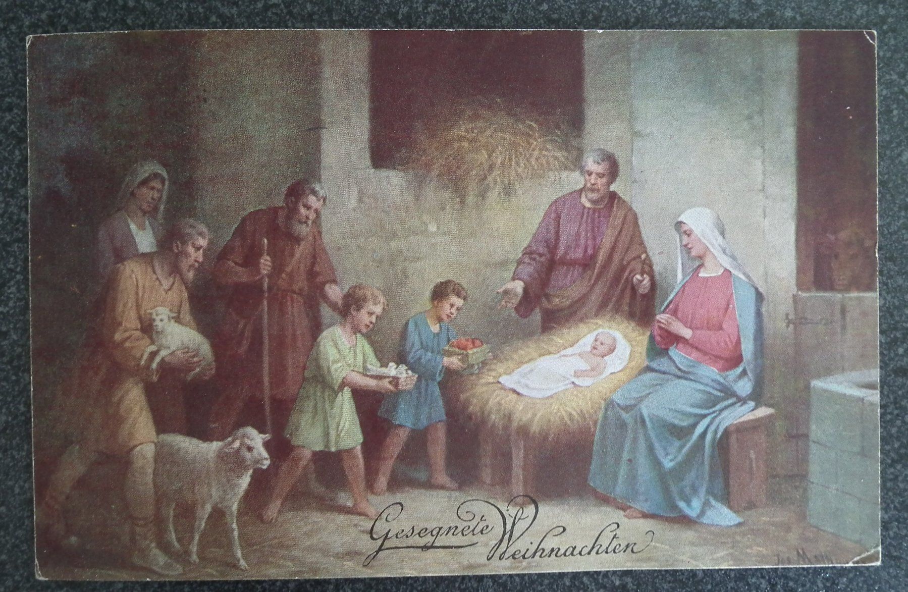 Tutti i francobolli: Pro Juventute vorläufer Deutsch auf Weihnachtskarte – Usato da Kriens venduto da WULLU99 2