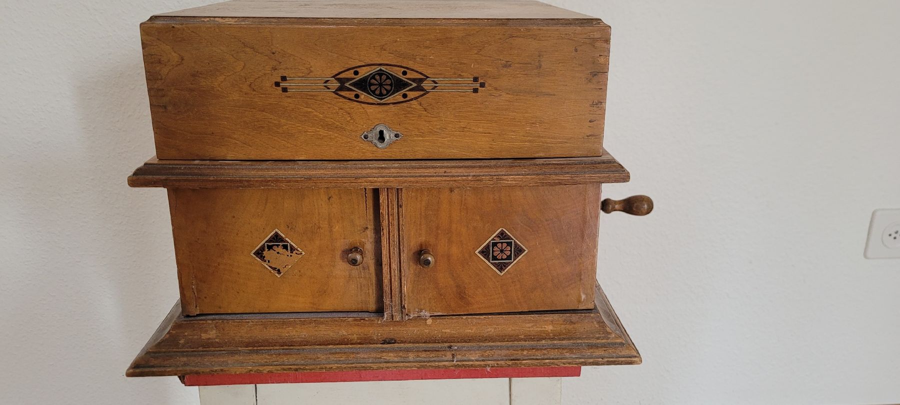 Giradischi: Ancien gramophone Duplex de1906 – Difettoso da Rocourt venduto da PapyCH 3