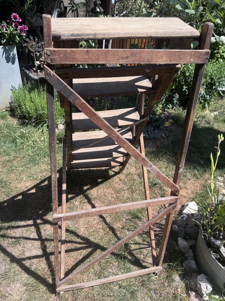 Toutes les décorations: Antike Holzleiter, 5 Sprossen – D'occasion à Magden par Ireg59 1