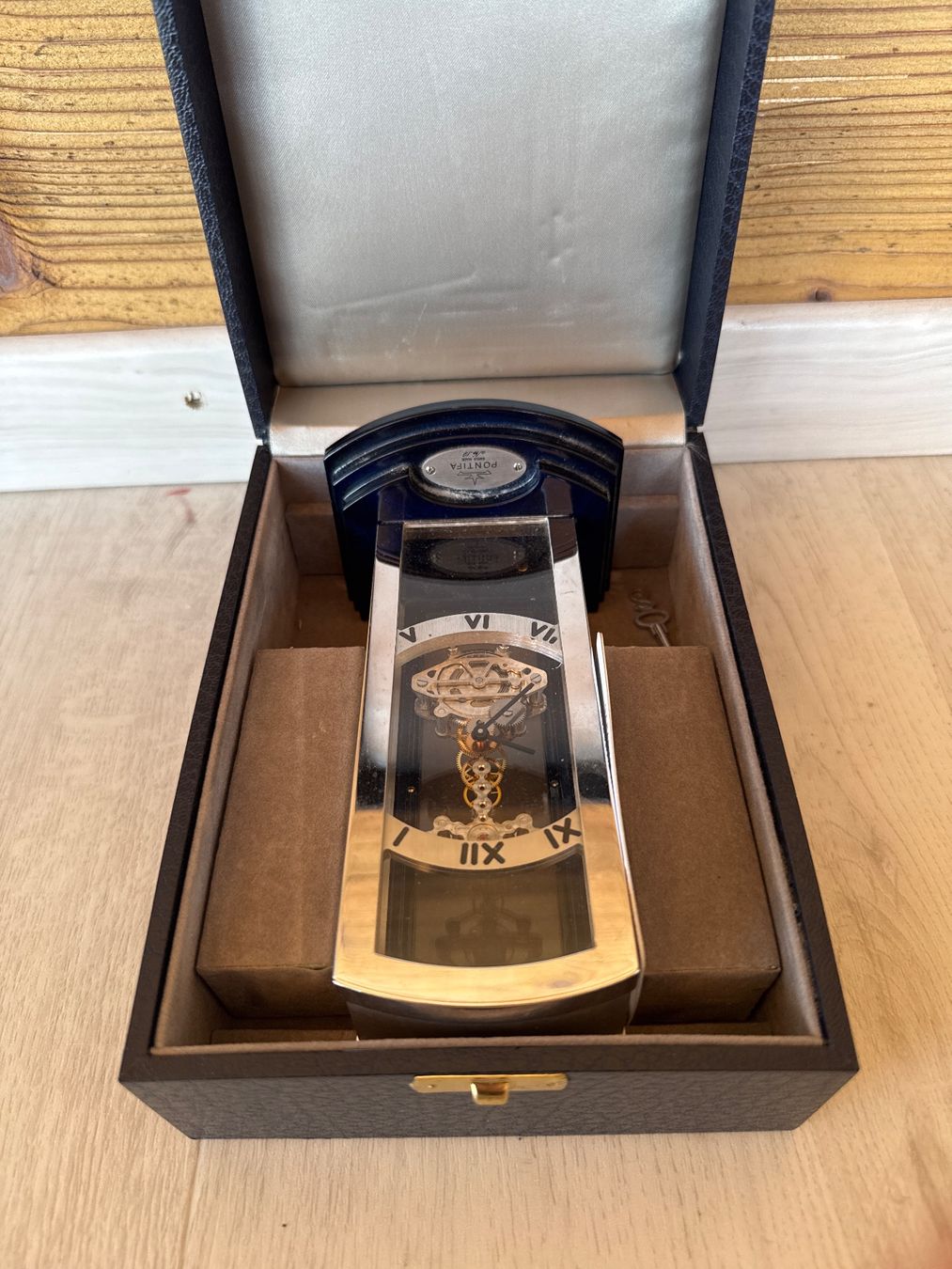 Orologi: Superbe horloge squelette mécanique Pontifa – Usato da Erde venduto da CBarts 1