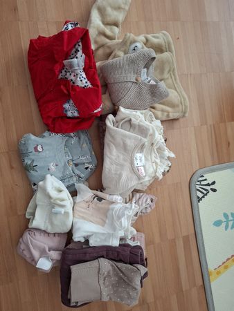 Winterkleiderpaket Baby Mädchen (Grösse 68)