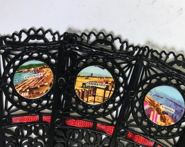 Tutte le decorazioni: Fächer Kunststoff Souvenir aus Italien – Usato da Zürich venduto da gigimai67 5