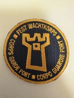 Badge “Fest Wachtkorps” (ohne Klett)