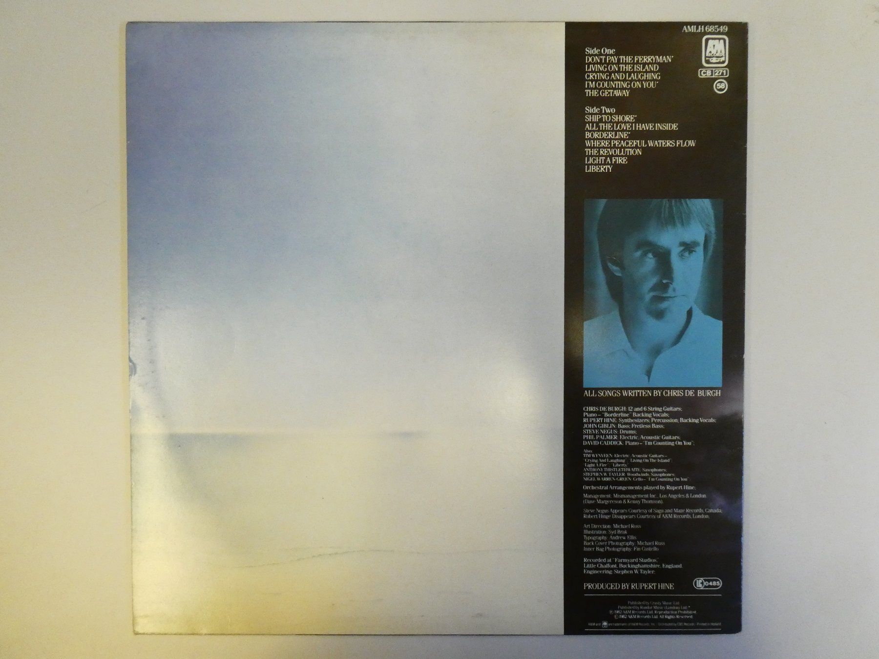 Dischi in vinile: LP "Chris de Burgh - The Getaway" (VG) – Usato da Münchenstein venduto da tsp01 1