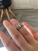 Bague en argent taille 52