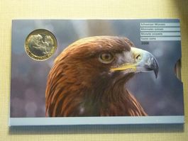 Schweizer Münzsatz 2008 Steinadler Stempelglanz.