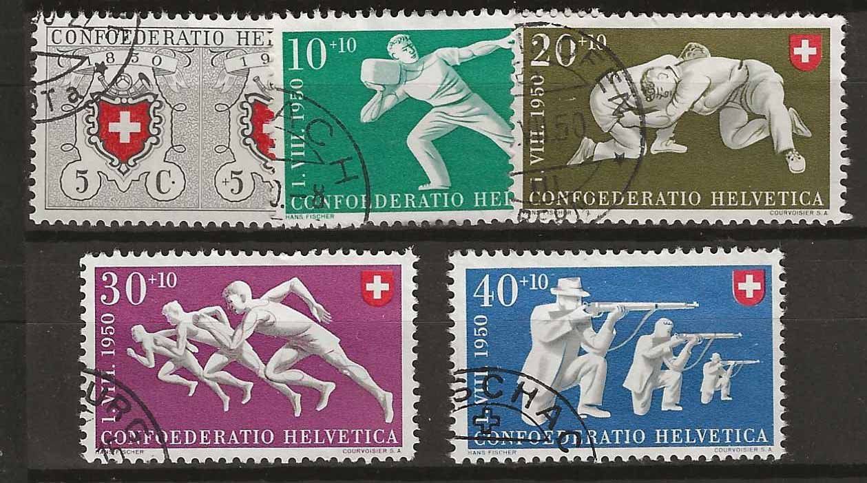 Tous les timbres: PP050 - Pro Patria 1950 obl. – D'occasion à Trélex par Phil_Albert