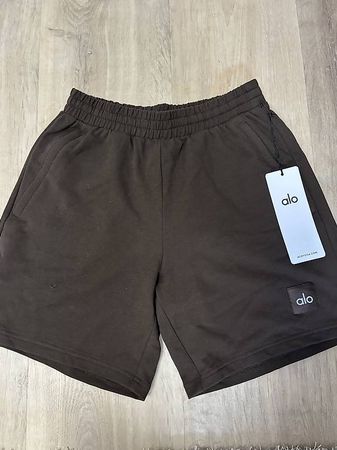 Alo Yoga Shorts Braun Gr. S