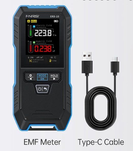 Misurare: NEU Elektromagnetischer Strahlungsdetektor / Détecteur EMF – Nuovo e nell'imballaggio originale da Isérables venduto da Wishlist 9