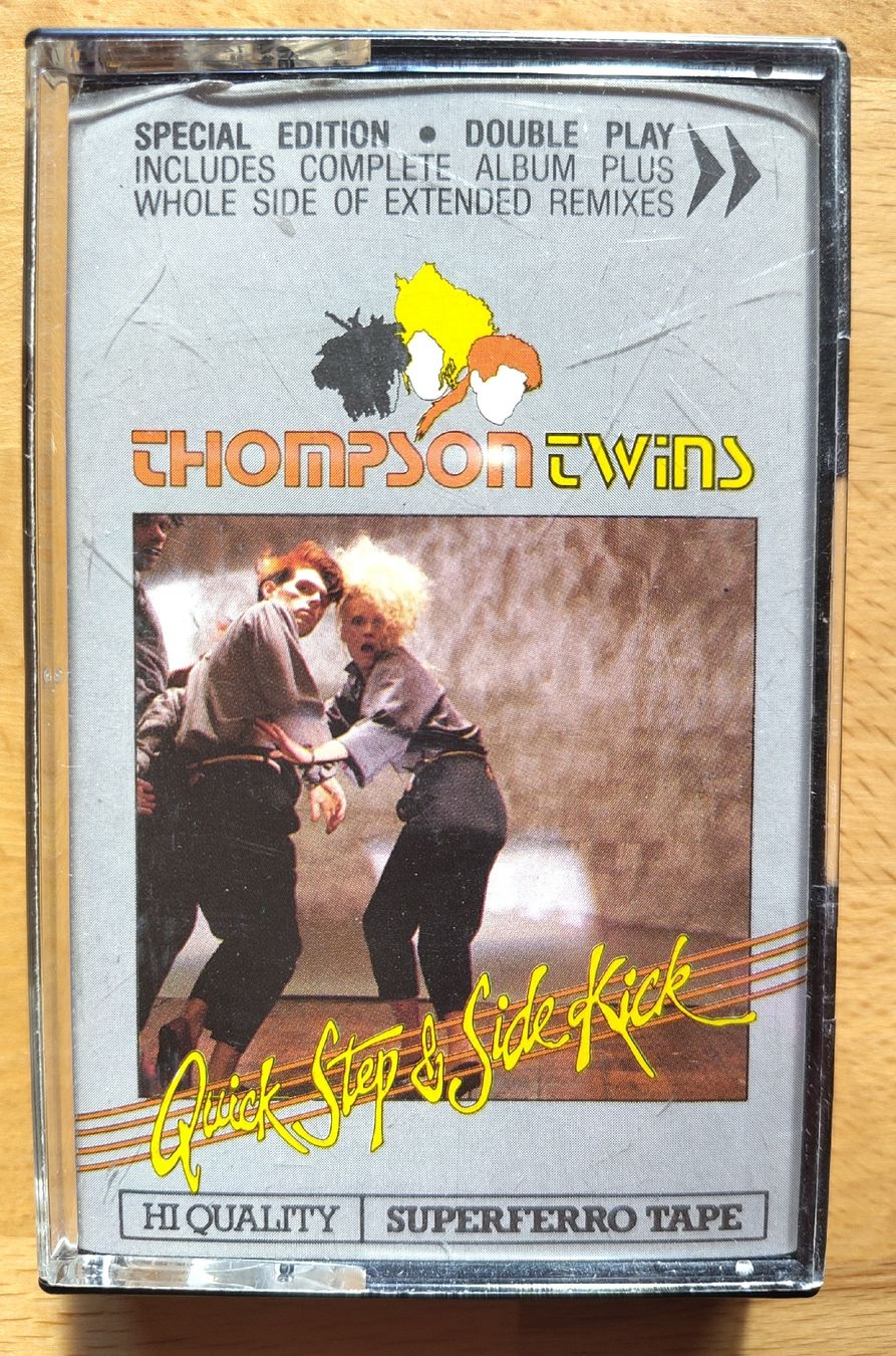 Musicassette: Thompson Twins - Quick Step & Side Kick Kasette Spec.Edition – Usato da Bonaduz venduto da Gluehwuermchen44