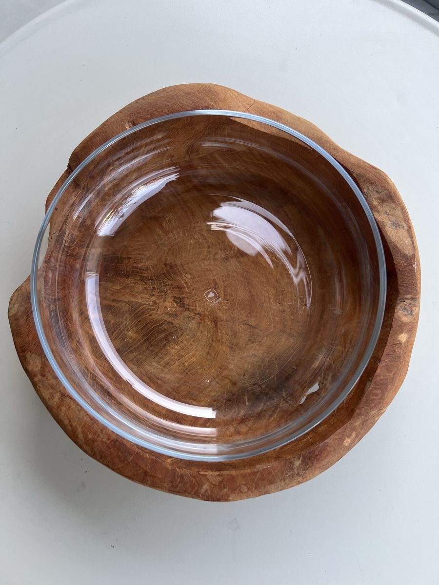 Schalen: Leonardo Terra Schale mit Teakholz (28cm) – Neu (gemäss Beschreibung) aus Zürich von Honeybee7 1