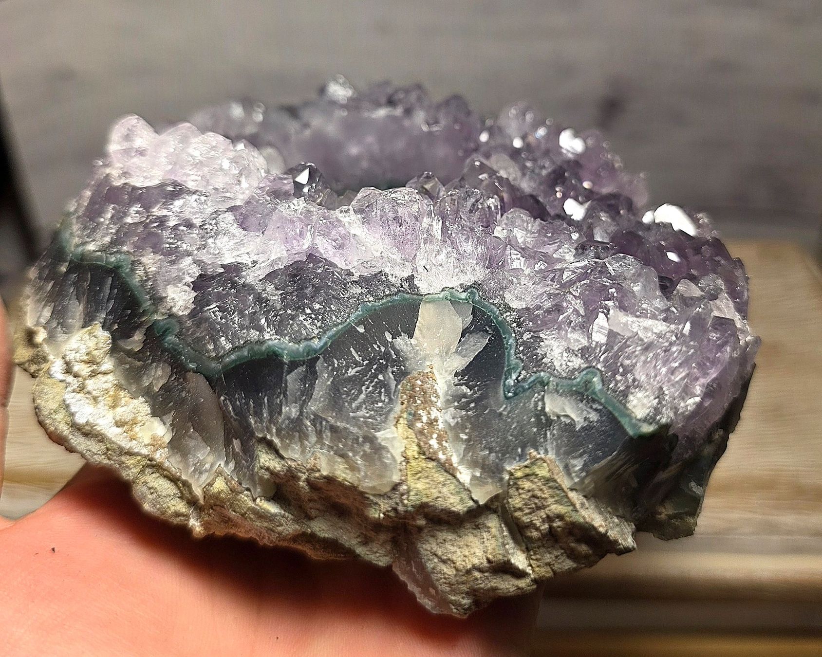 Minerali & Pietre curative: Amethyst Teelicht Halter J 780g – Nuovo e nell'imballaggio originale da Matzingen venduto da Shay_Crystalz 2