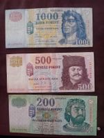 3 Banknoten Ungarn