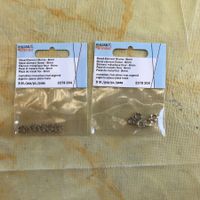 LOT METALL-ELEMENT BLUME 8MM ZU JE 5STK.