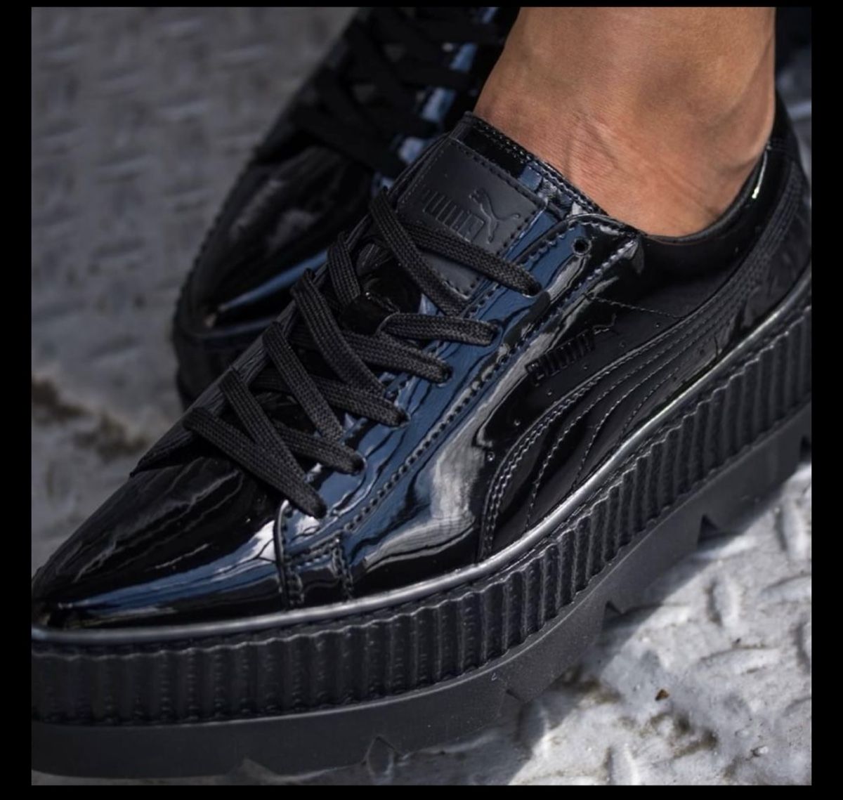 Puma Scarpe da donna: Chaussures Puma Rihanna peu portées – Nuovo (secondo la descrizione) da Peseux venduto da camosport