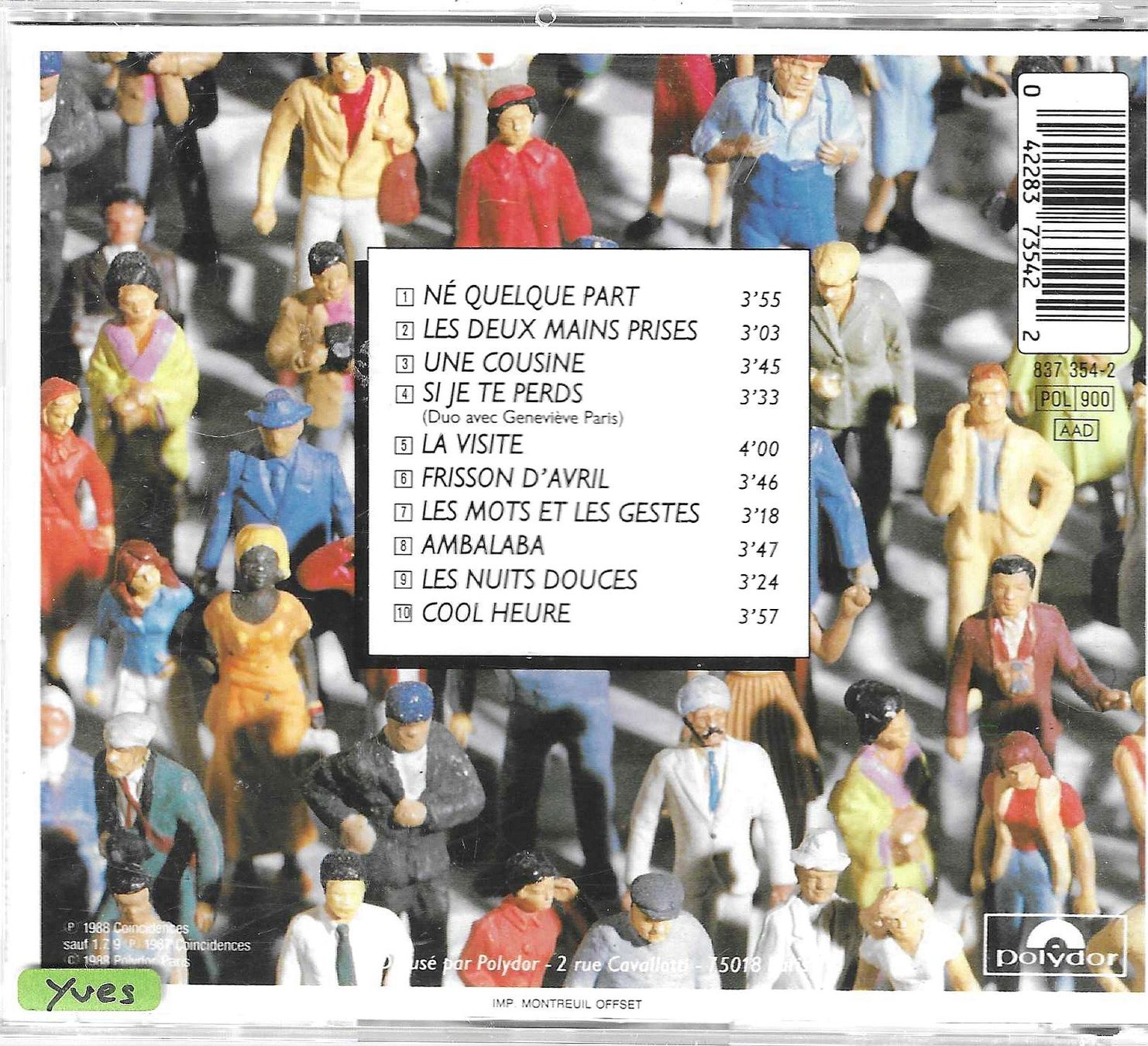 CD: Maxime Le Forestier 2 CD's - L'écho des étoiles & Same – Usato da Savagnier venduto da Ne2065 1