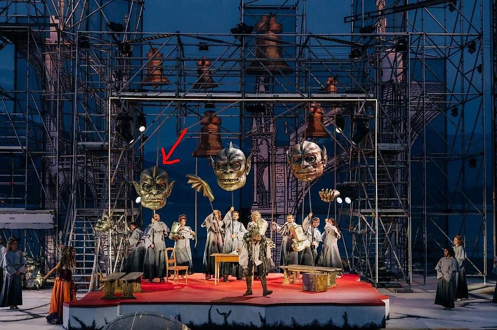 Sculture & Statue: Große Steinfigur als Requisit, handgefertigt & Unikat – Usato da Thun venduto da Thunerseespiele_FBM 2
