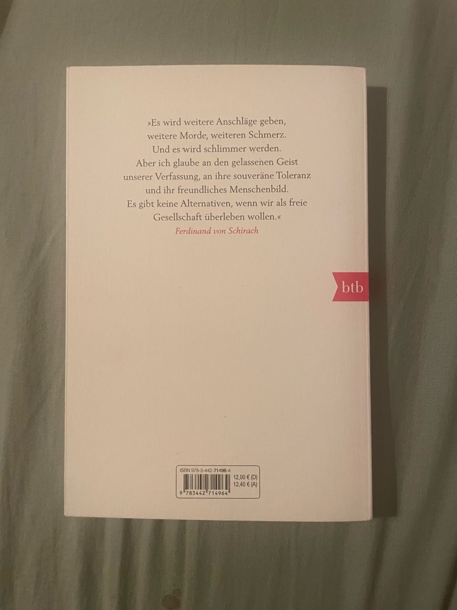 Libri: Terror - Ferdinand von Schirach – Nuovo (secondo la descrizione) da Adliswil venduto da marieluiisa 1