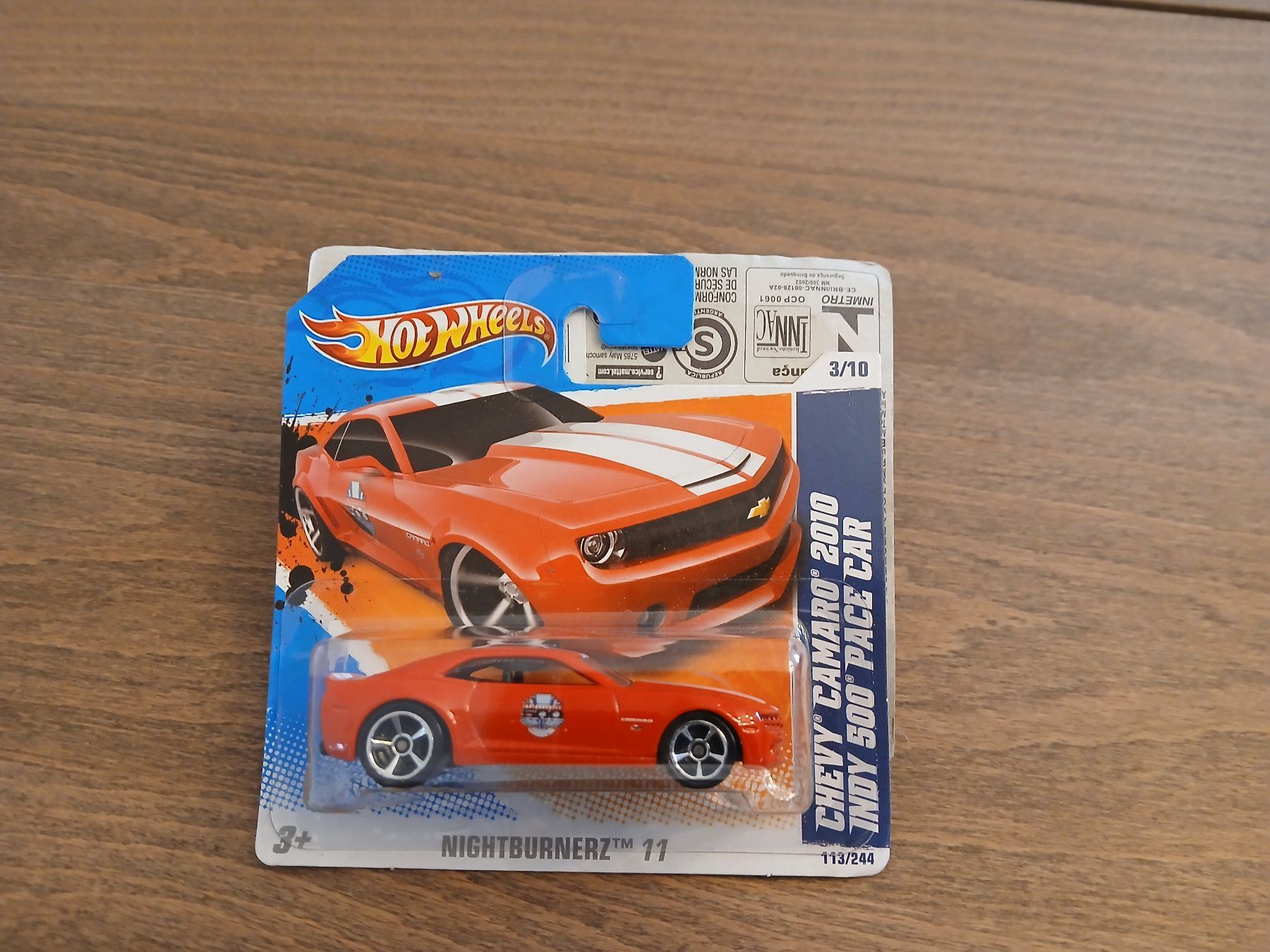 Hot Wheels Voitures modèles: 2010 Chevrolet Camaro Indy 500 Pace Car – Neuf avec emballage d'origine à Wiedlisbach par Pontiacman93