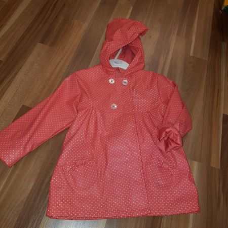 Regenjacke/mantel gr 86 mit Baumwollfutter K6