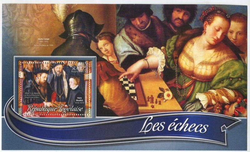 Alle Briefmarken: Block "Schach". Togo. – Neu und originalverpackt aus Basel von Butsch5