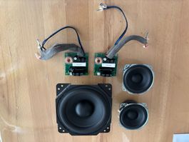 Drei originale Lautsprecher Treiber des Modells iTeufel Air