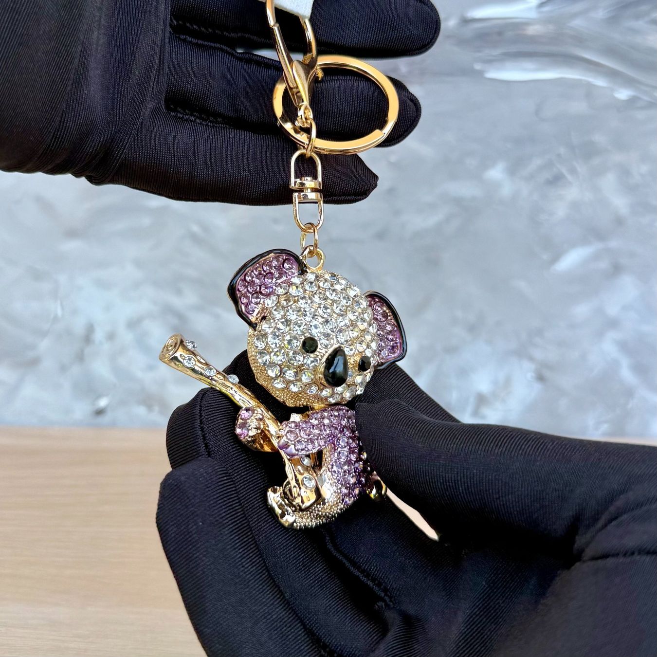 Portachiavi: Porte-clés Koala en Cristaux Strass – Nuovo e nell'imballaggio originale da Thônex venduto da Suisse.Shopping 4