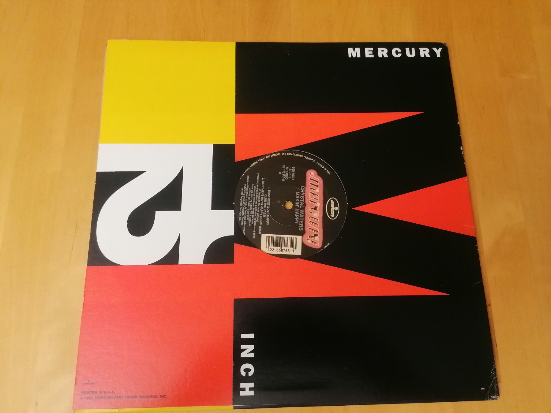 Schallplatten: Crystal Waters – Makin' Happy – Gebraucht aus Emmenbrücke von WintoWin 1