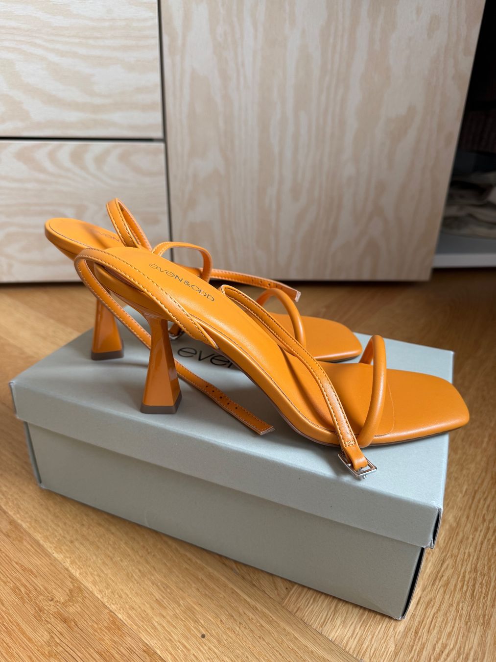 Scarpe da donna: Even&Odd High heeled sandals - orange – Nuovo e nell'imballaggio originale da Zürich venduto da eva_mkj7