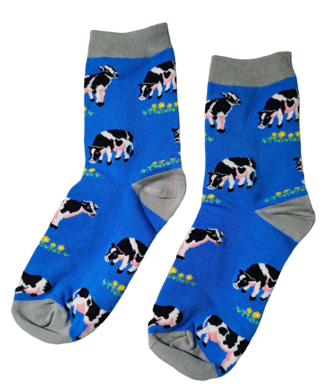 Socken: Socken Kühe / Cows / Bauernhof – Neu und originalverpackt aus Zürich von amysmith