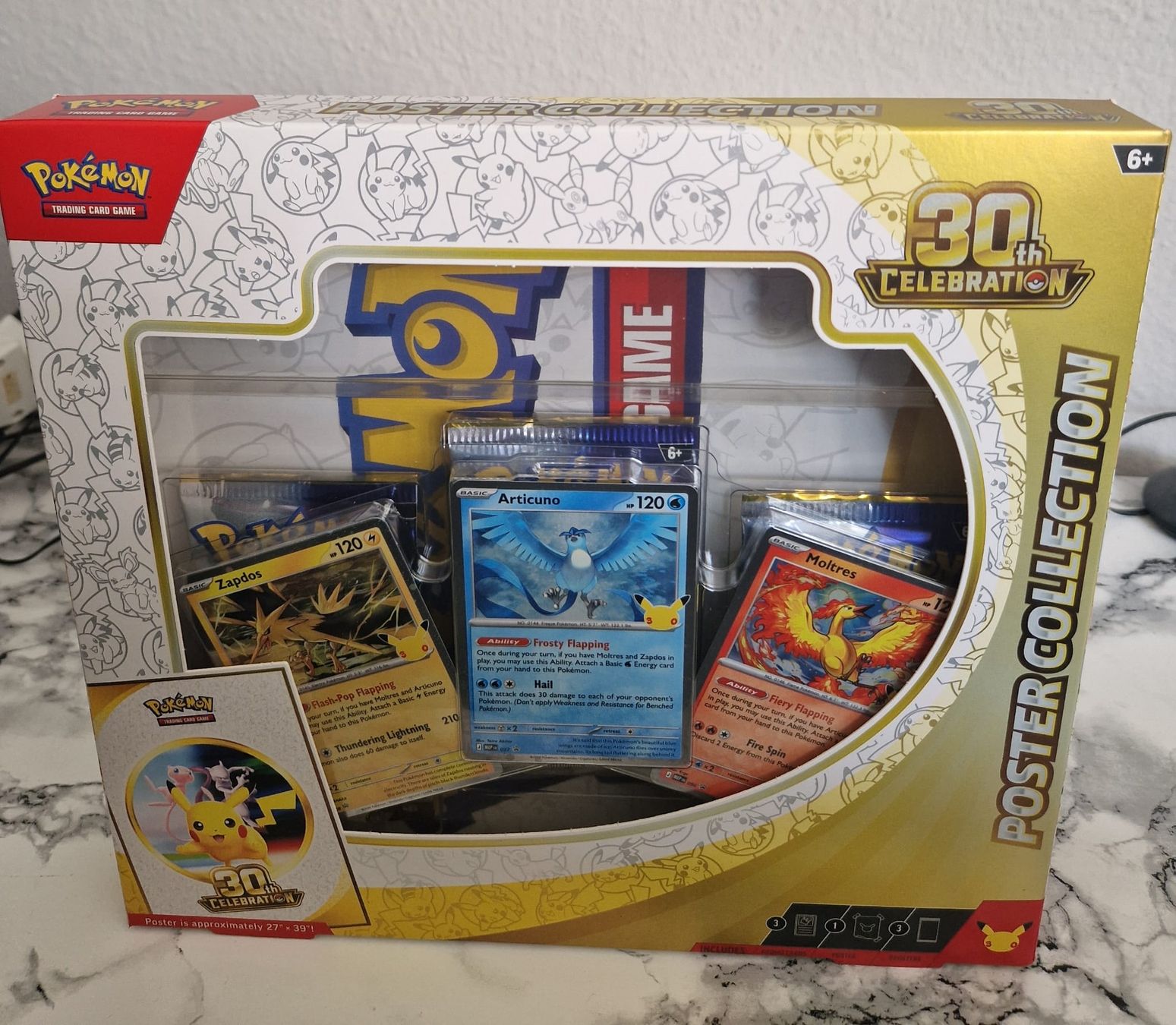 Pokémon Carte collezionabili: Pokemon 30th Anniversary Mega Bundle – Nuovo e nell'imballaggio originale da Basel venduto da poopssi 4