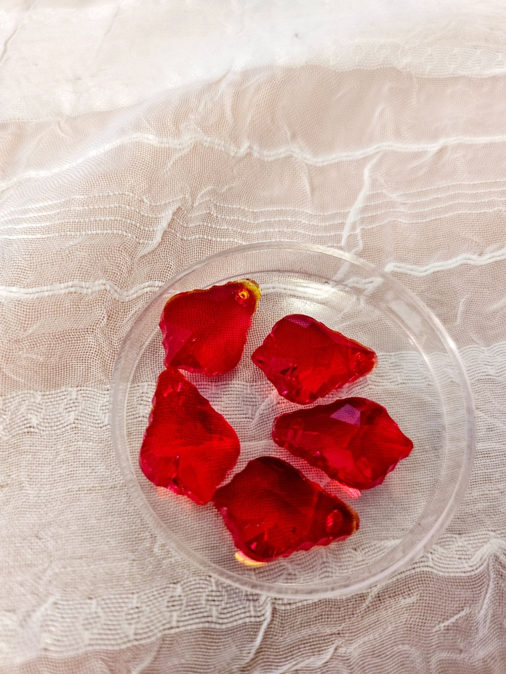 Perlen (unechte): Glas Barock 11x16mm (nr31) – Neu (gemäss Beschreibung) aus Dietikon von Eleda