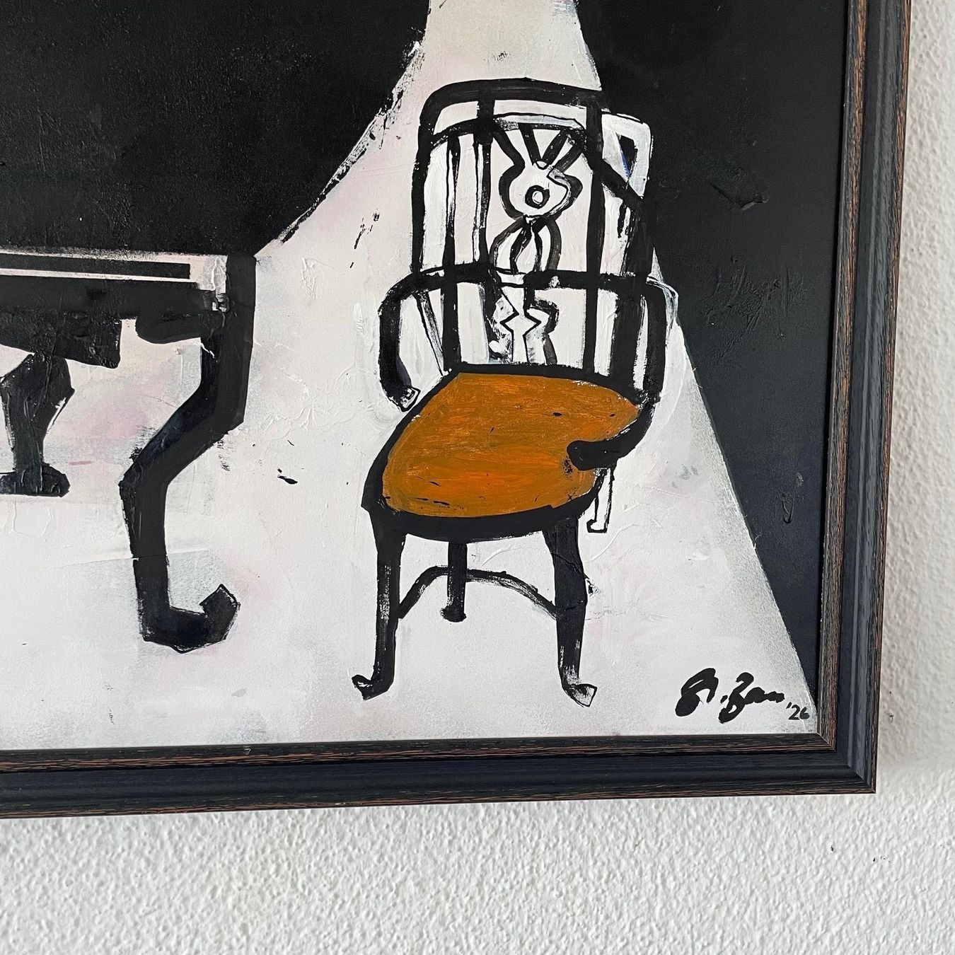 Dipinti: Barock Moderne Kunst Tisch Vintage Acryl Expressionismus – Nuovo (secondo la descrizione) da St. Niklausen LU venduto da Stefan_Bammert_Art 3